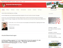 Tablet Screenshot of oberdachstetten.de